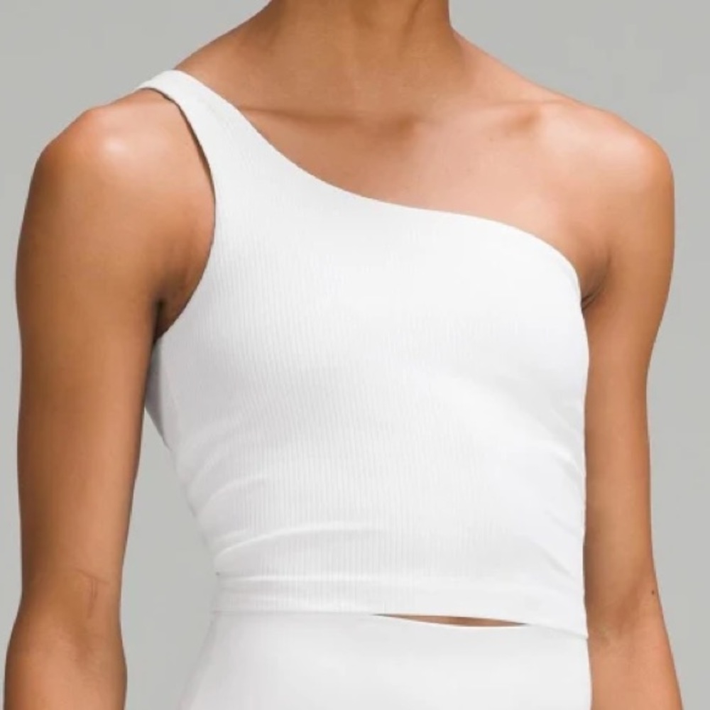 Lululemon Ribbed Nulu Asymmetrical Yoga Tank Top - Size 10